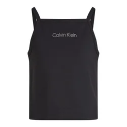 Calvin Klein Jeans Top črna/srebrna
