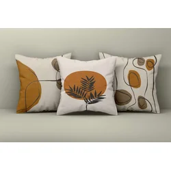 Aberto Design Set dekorativnih jastučnica Asr_plw25-46, 43x43 cm, 3 komada, Šarena