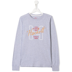 Hackett Kids - TEEN logo print sweatshirt - kids - Grey