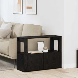 Kreveta Crni hrast 80 x 30 x 60 cm Konstruirano drvo