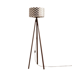 Opviq AYD 3462 Podna lampa, Crno-Bela