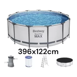BESTWAY 5618w Bazen steel pro max set, filter p. 396x122cm ( 4012 )