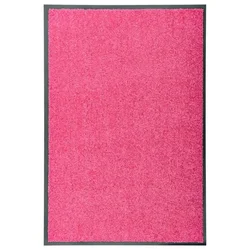 Vidaxl Pralni predpražnik roza 60x90 cm