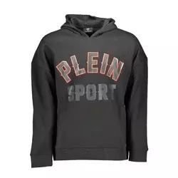PLEIN SPORT Muški Duks FIPS220_NERO_99-BLACK, Crni