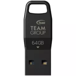 TeamGroup USB fleš memorija TS5364GB01, 64GB, S5, USB 3.2 Gen1, Crna