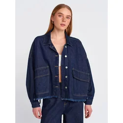 Dilvin Prehodna jakna moder denim