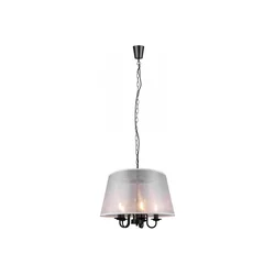 Reality - LED luster na lancu CIMA 5xE14/40W/230V siva
