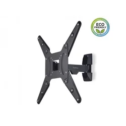 Hama LCD nosač, Okretni, Jedna ruka, 32-65, VESA 400x400 Crni