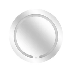 FIVE LED ogledalo okruglo 45 x 2,5 cm, MDF/metal