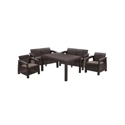 CURVER Baštenska garnitura Corfu Fiesta braon CU 258945 OUTLET