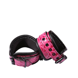 Sinful wrist cuffs pink