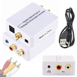 shumee Koaksialni/toslink optični avdio pretvornik - 2 x RCA činč/3,5 mm vtičnica