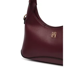 Ročna torba Tommy Hilfiger Th Everyday Mini Hobo AW0AW19185 Bordo rdeča
