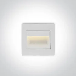 UGRADBENA ZIDNA SVJETILJKA LED/1,5W/3000K/240V IP20 BIJELA