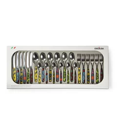Excelsa Set escajga Afrika, 24 komada, Šareni