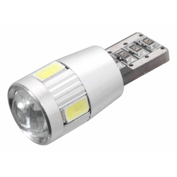 Compass Compass 6 SMD LED žarnica 12V T10 s pripravljenim uporom CAN-BUS bele barve