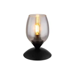Globo 24007S - Stona dodirna lampa KUWAITA 1xE14/25W/230V crna