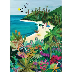 Pieces & Peace - Puzzle Beach Butterfly - 500 kosov