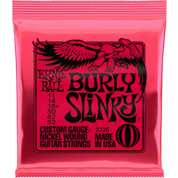 Ernie Ball 2226 Burly Slinky Nickelwound String Set 11-52