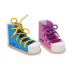 small foot Fädelschuh bunt, 2er Set 6475