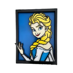 GENTILIS Elza (Frozen) 3D Poster