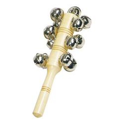 Dječji glazbeni instrument Toys Pure – Štap s 13 zvončića