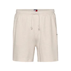 Tommy Jeans Hlače bež/rdeča/črna