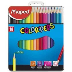 MAPED drvene bojice Metal 1/18 M832015