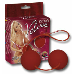 You2Toys Vaginalne kuglice, 2 kuglice, Crvene