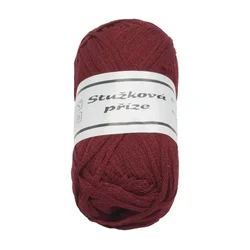 Preja STUŽKOVÁ - 50g / 109 m - bordo