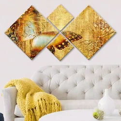 Wallity slika 4MDF12768063, 60x115 cm, 4 dijela