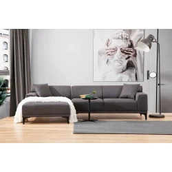 Atelier del Sofa Ugaona garnitura Petra Antracit