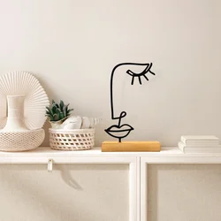 Atelier Del Sofa Dekorativna figura Look, 29x8x17 cm, Crna