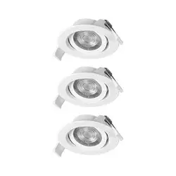 Osram - KOMPLET 3x LED ugradna svetla SPOT LED/4,9W/230V 2700K, bela
