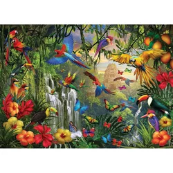 EuroGraphics Puzzle Tropski raj ptic XL 500 kosov