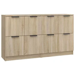 Komoda 2kom boja hrasta sonome 60x30x70cm od konstruiranog drva