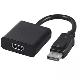 A-DPM-HDMIF-002 Gembird DisplayPort v1 to HDMI adapter cable, black FO (alt A-DPM-HDMIF-08) A