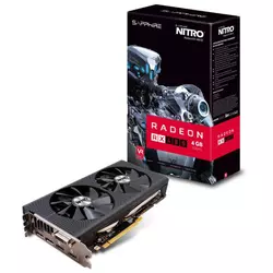 SAPPHIRE grafična kartica Nitro Radeon RX 480 OC lite 4GB GDDR5 (11260-02-20G)