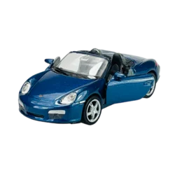 shumee WELLY PORSCHE BOXSTER S BREZ STREHE MODREGA OBLIKE 1:34 42375