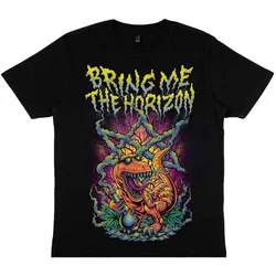 Bring Me The Horizon Majica Smoking Dinosaur Unisex Black M