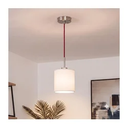 Brilagi - LED Luster na sajli NUBILA 1xE27/60W/230V O 14 cm crvena/bela