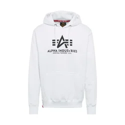 ALPHA INDUSTRIES Majica Basic, bela