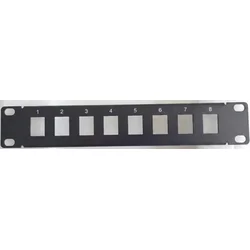 Exelink Patch panel 10in 1U 8 portni bez modula