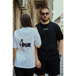 Innovation X Oversized Majica Unisex - Bela Amore