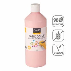 Tempera barva Creall 500 ml - pastelno rdeča