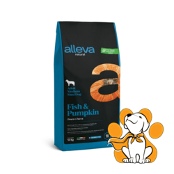 Alleva Natural Adult Medium/Maxi Fish&Pumpkin 12kg, Suva Hrana Za Odrasle Pse