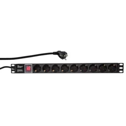 Logilink PDU 9 x šuko CEE 7/3, 2.0m, sa prekidačem