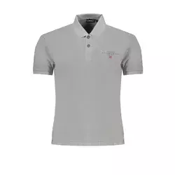 NAPAPIJRI Muška polo majica NP0A4GDLELBASSS4_GRH58, Siva