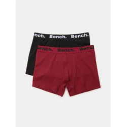 Sinsay - Pamučne bokserice sa natpisom Bench 2 pack - crno