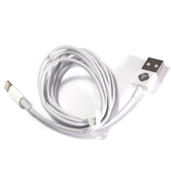 USB kabel Teracell Plus iPhone 2A Lightning beli 1.2m